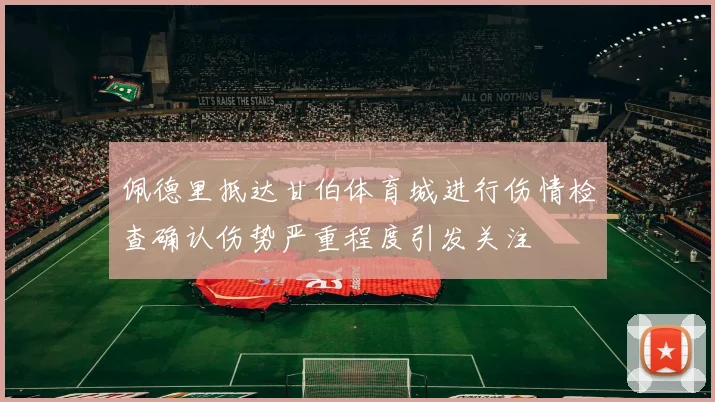 佩德里抵达甘伯体育城进行伤情检查确认伤势严重程度引发关注